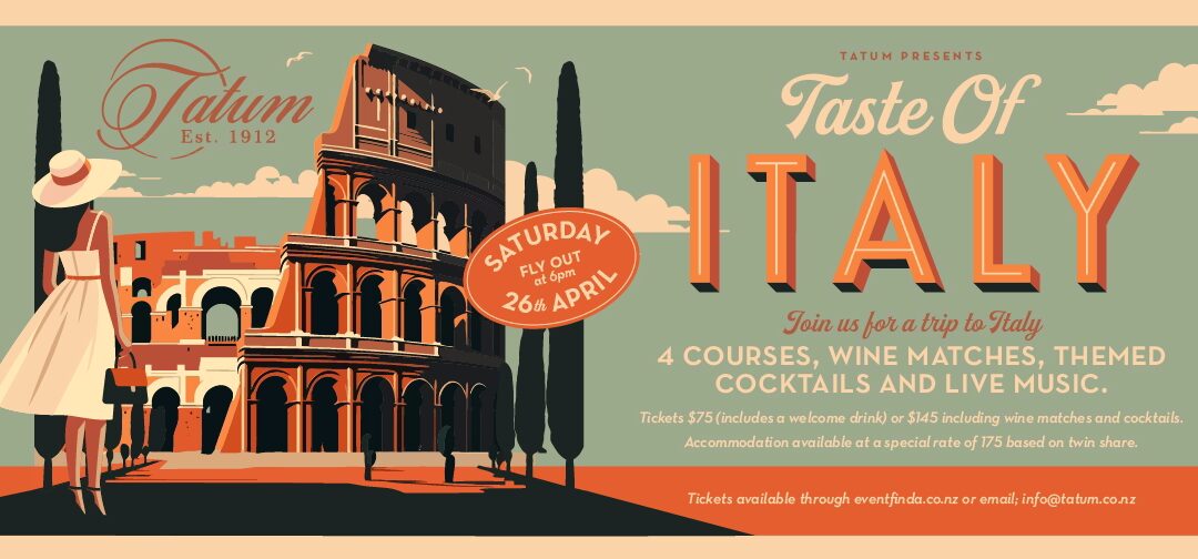 Fly Air Tatum to Italy!