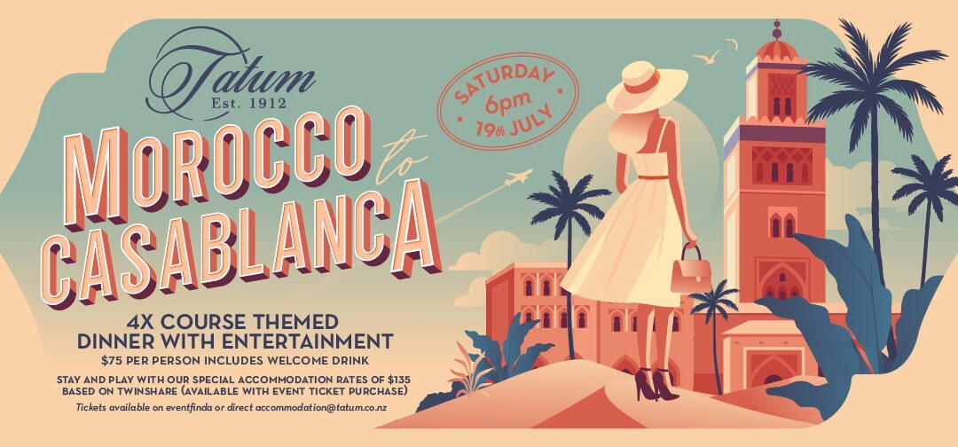 Morocco to Casablanca!