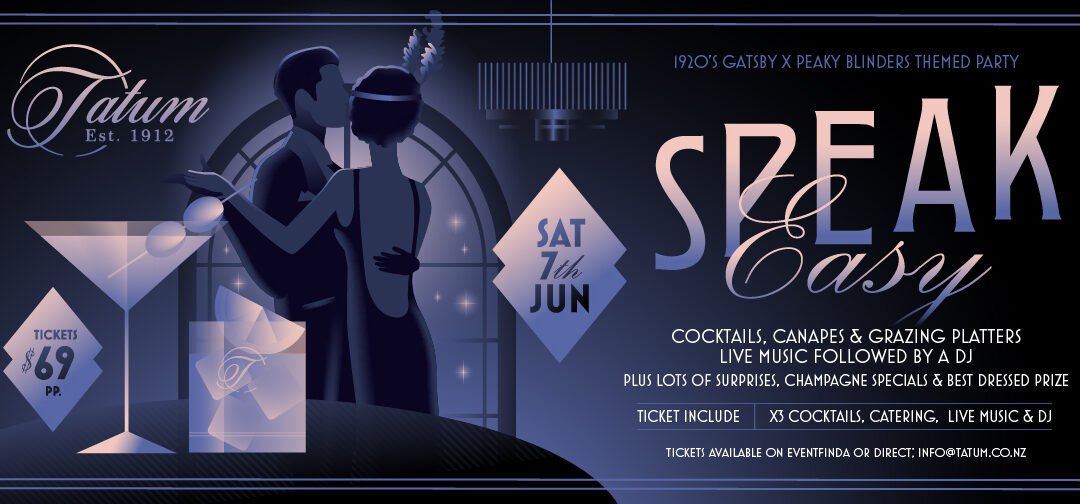 Speak Easy Cocktail party